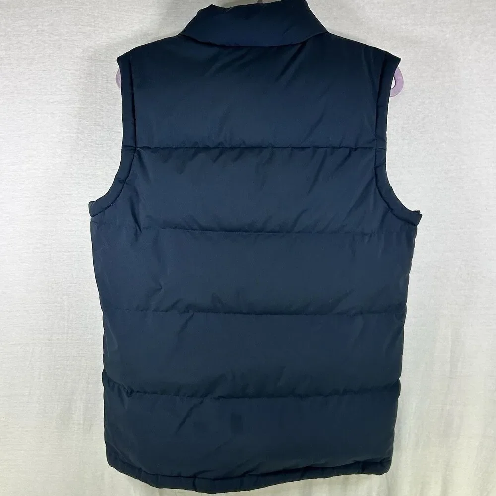Eddie Bauer Mens Essential 550 Down Puffer Vest Blue Men's Size Medium